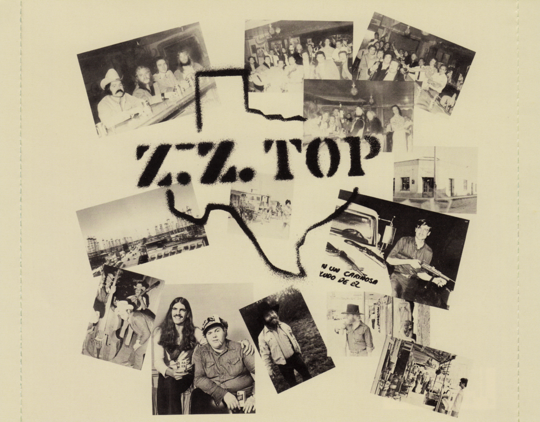 ZZ Top  Tres Hombres : Back + Inlay EU